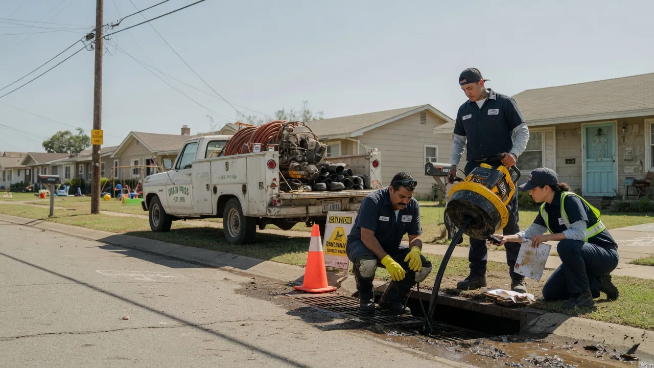 Drain Cleaning in Blackwell, TX near me